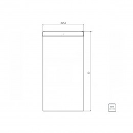 Lixeira Swing Inox Acabamento Polido e Tampa Basculante 30 Litros - Tramontina